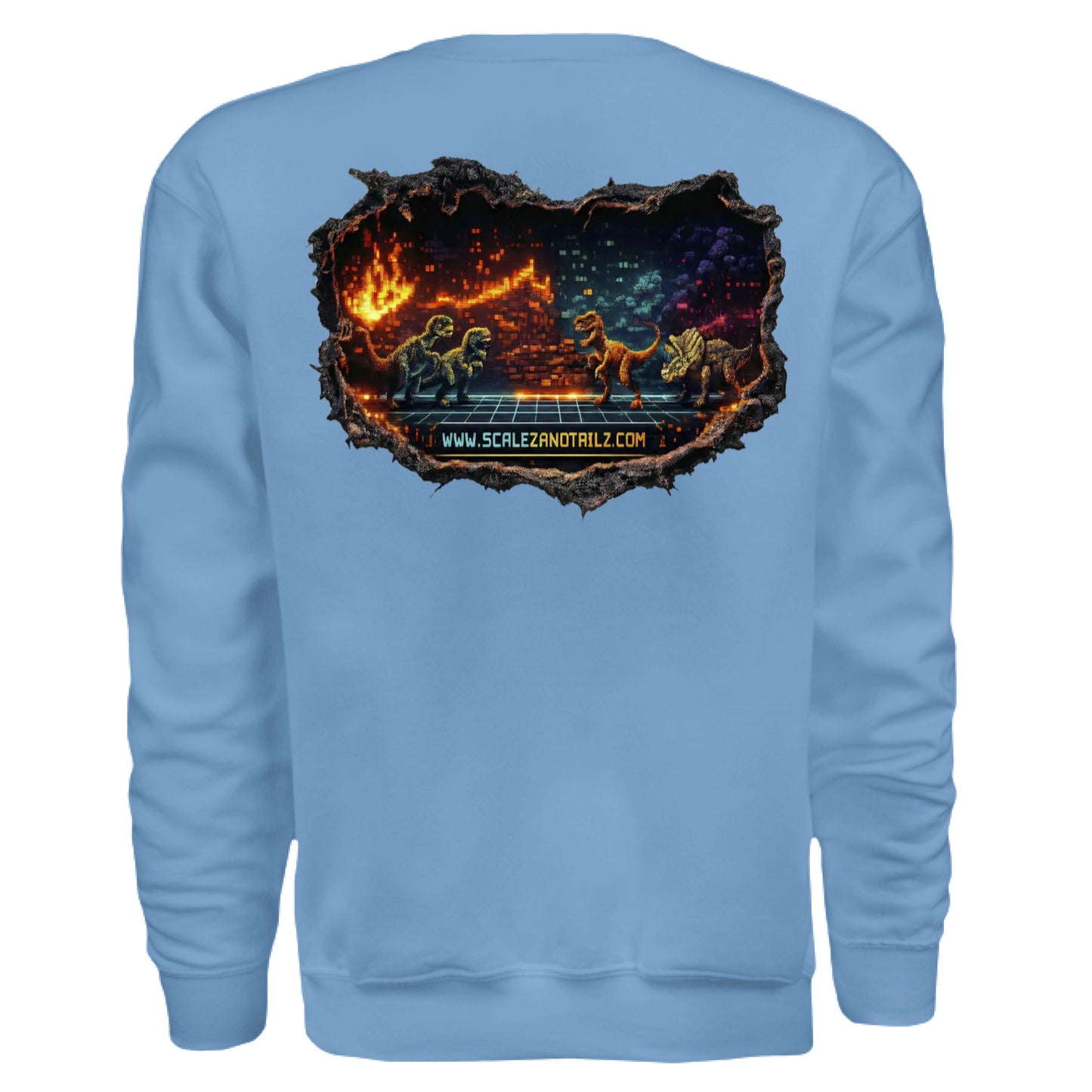 CAROLINA BLUE - BACK