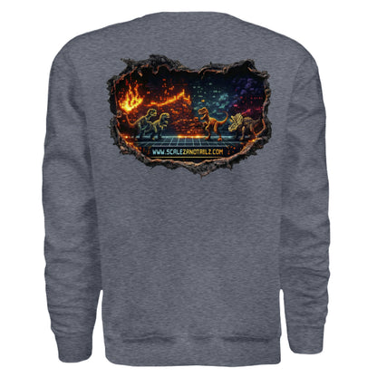 Heather Sport Dark Navy - BACK