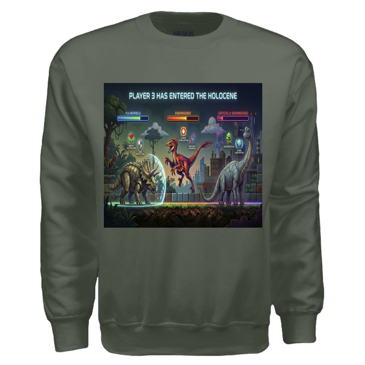 MILITARY GREEN - FRONT