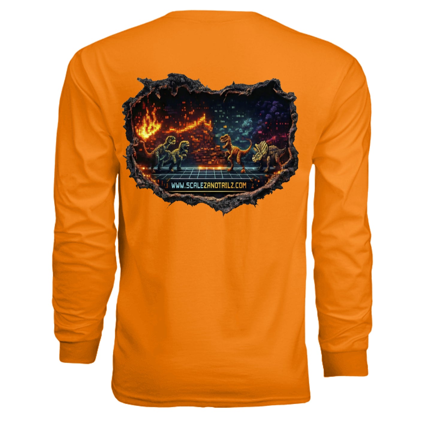 SAFETY ORANGE - BACK