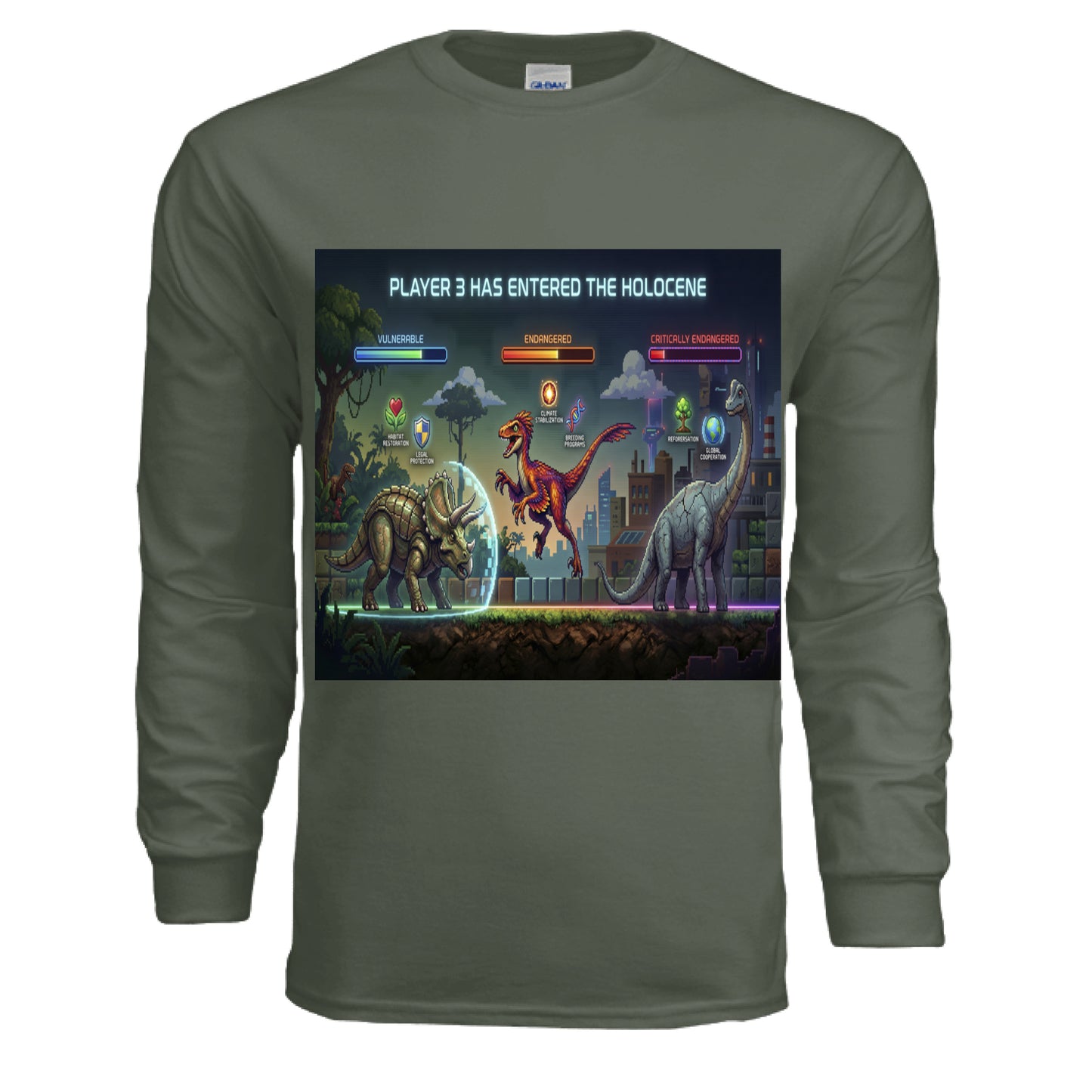 MILITARY GREEN - FRONT