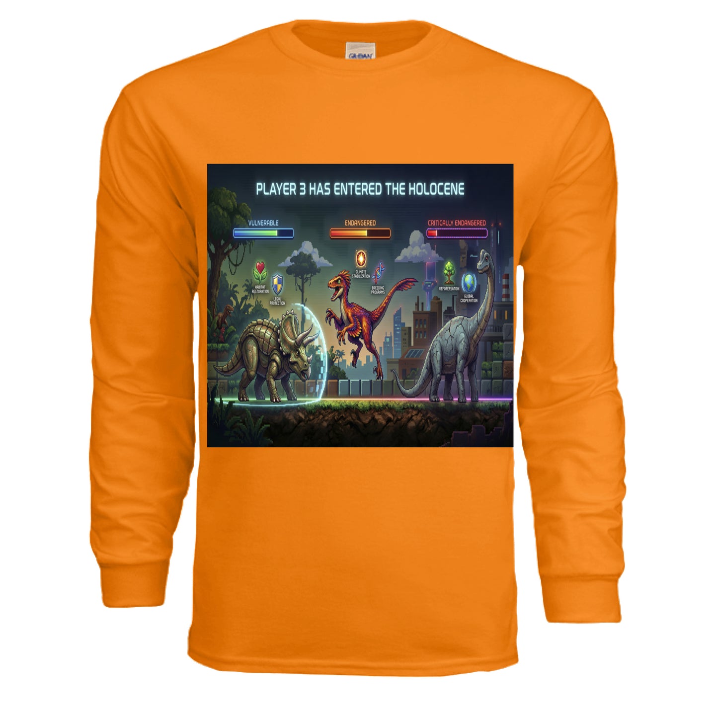 SAFETY ORANGE - FRONT