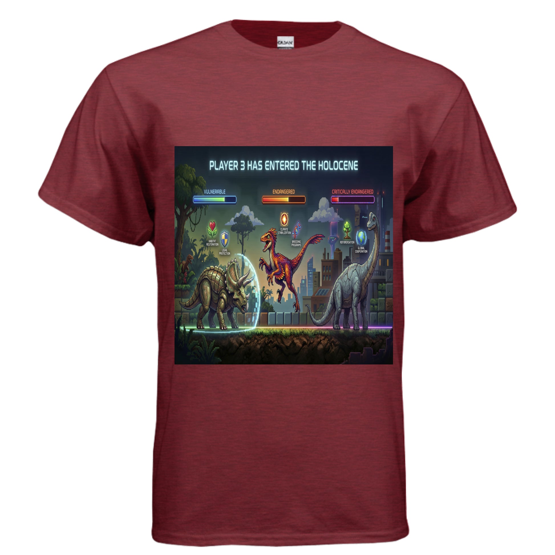 ANTIQUE CHERRY RED - FRONT