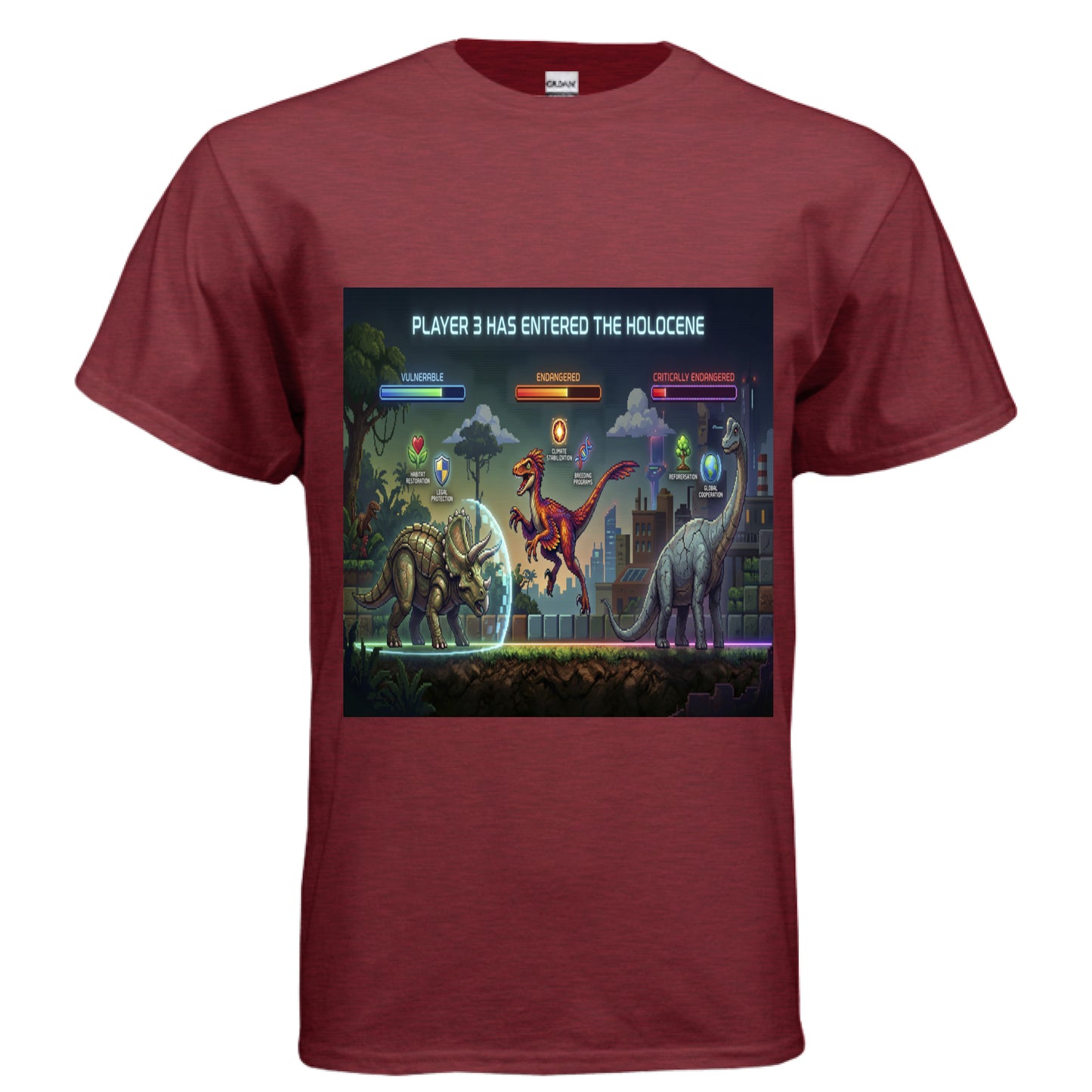 ANTIQUE CHERRY RED - FRONT