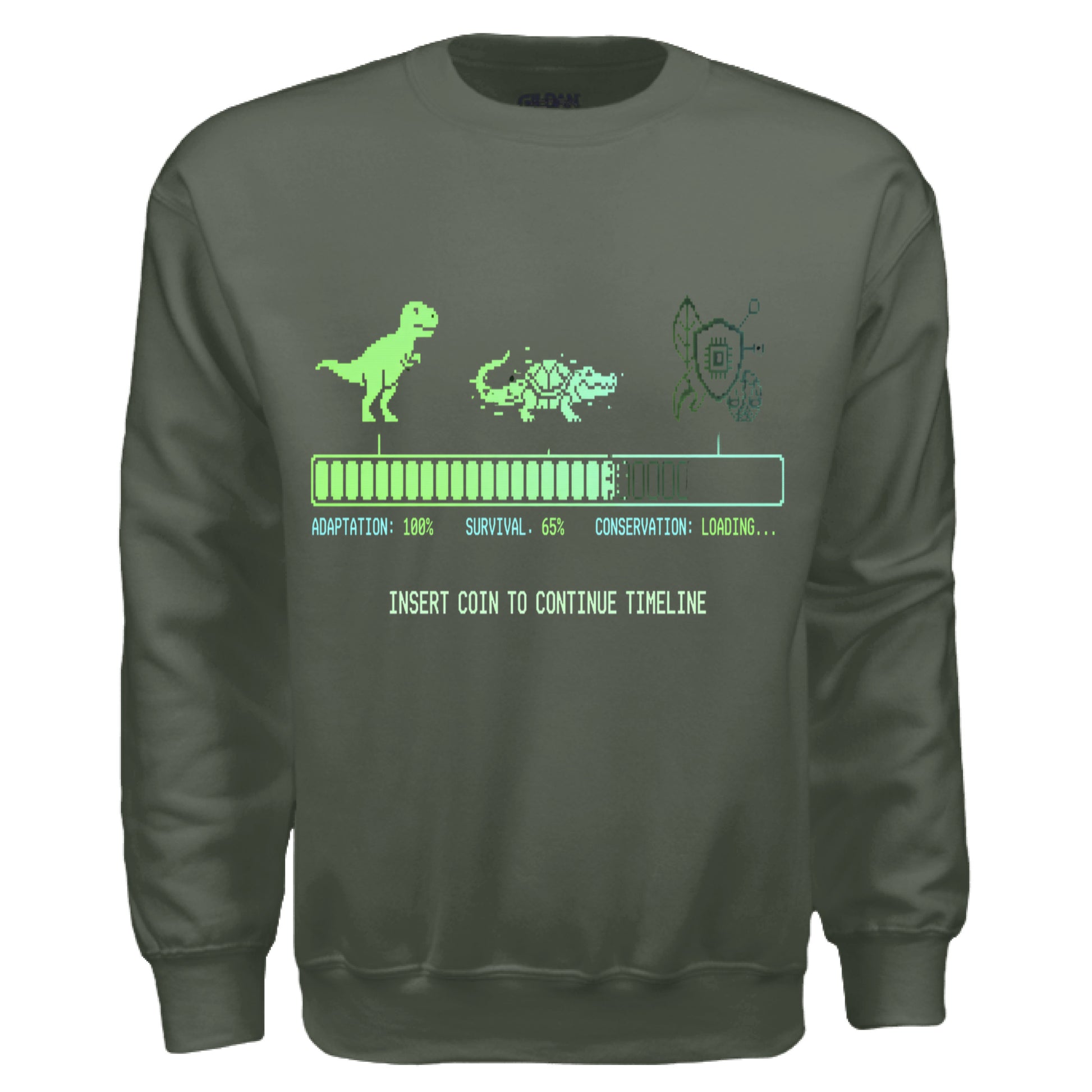 MILITARY GREEN - FRONT