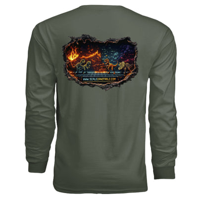 MILITARY GREEN - BACK