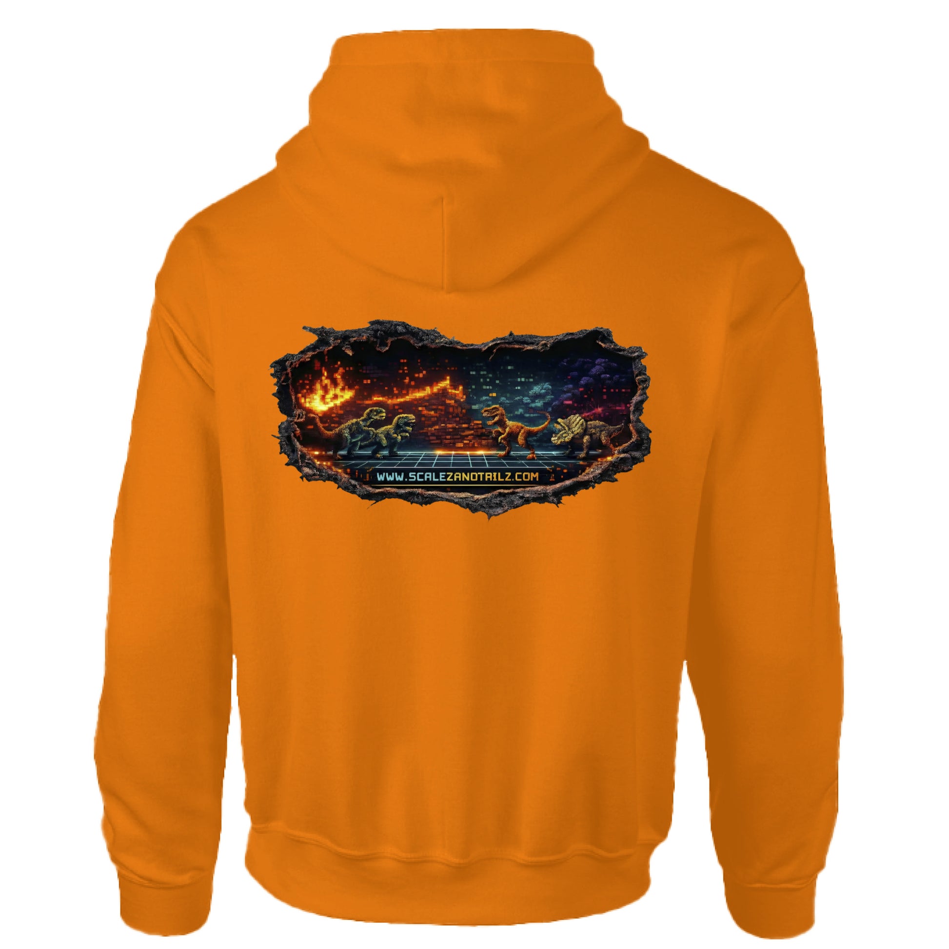 SAFETY ORANGE - BACK