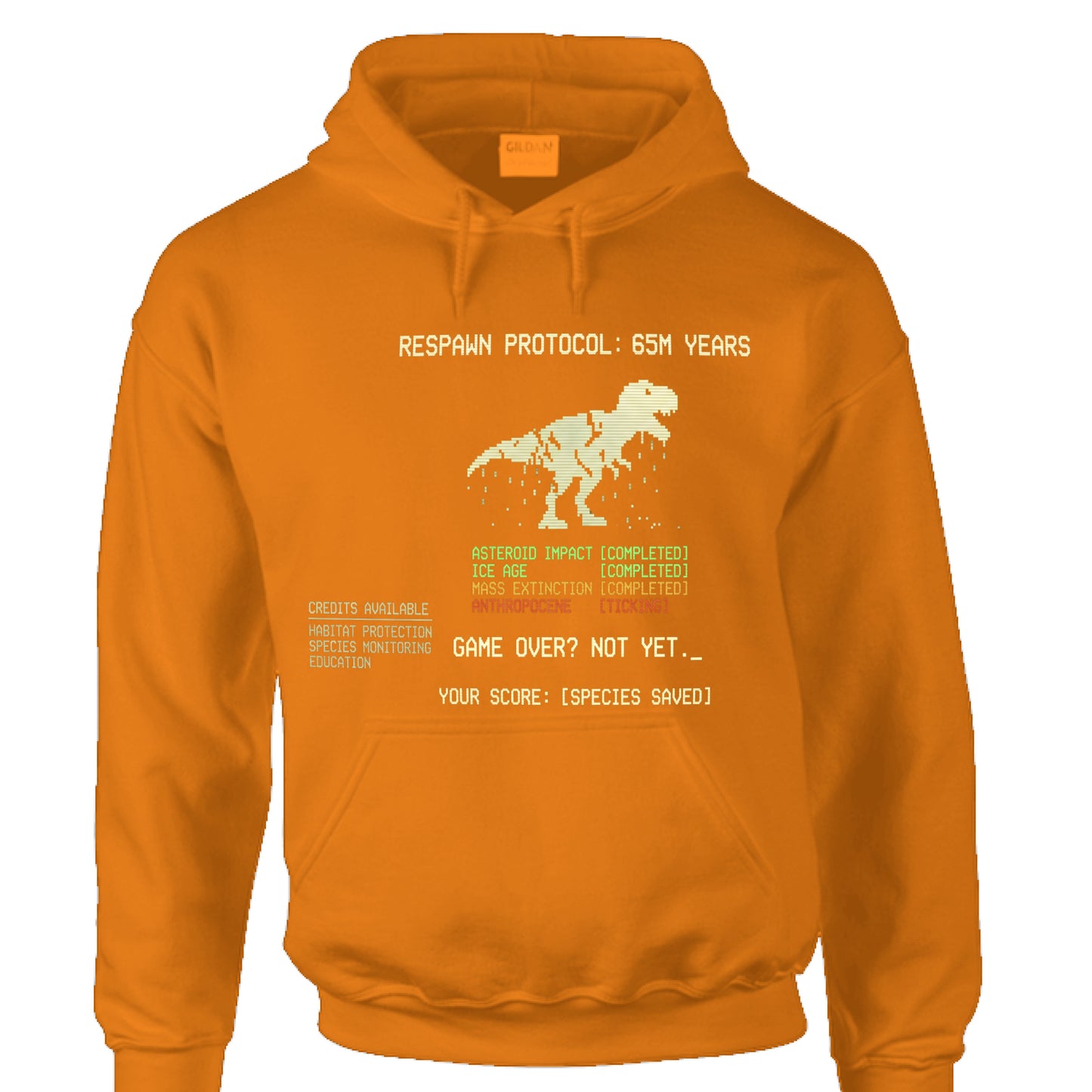 SAFETY ORANGE - FRONT