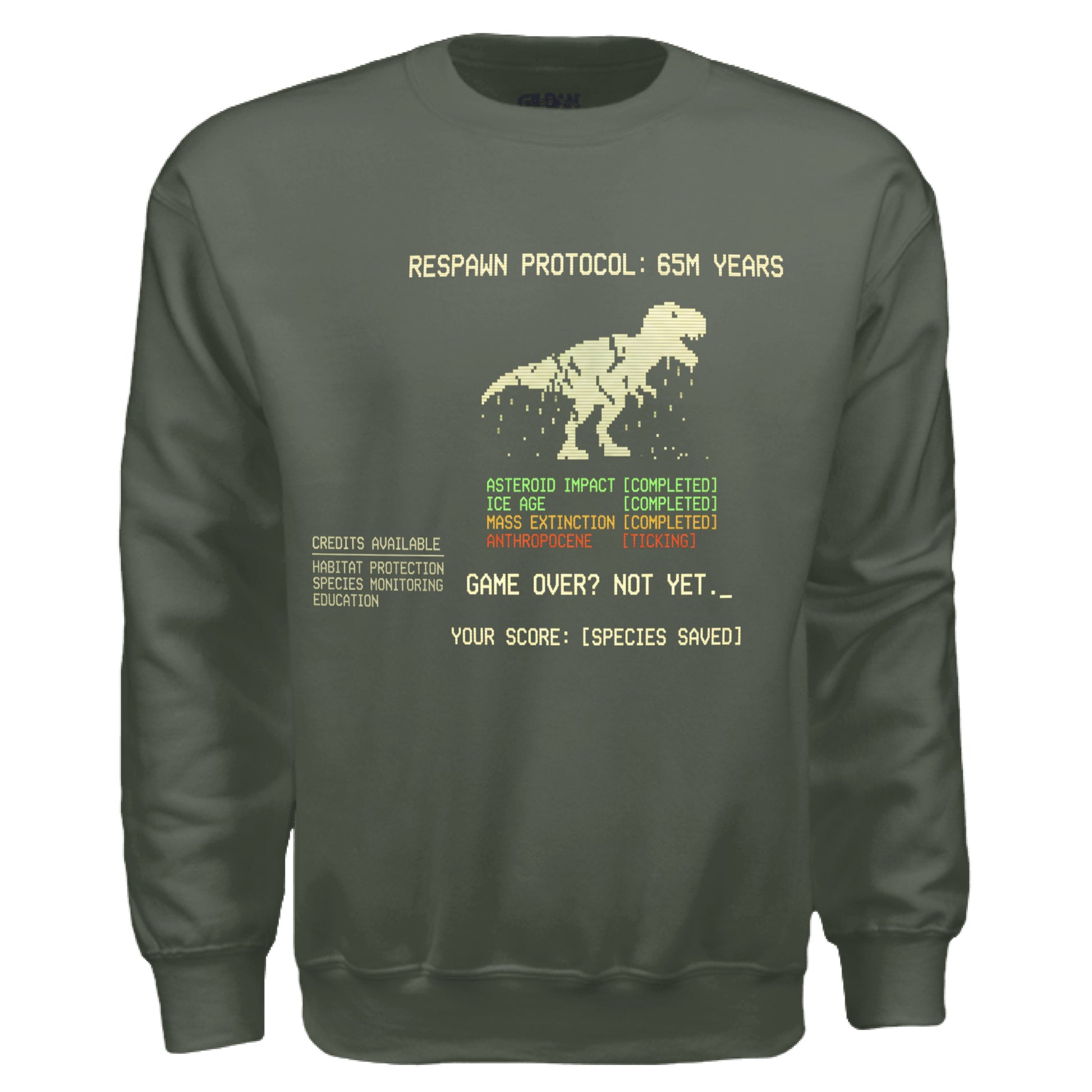 MILITARY GREEN - FRONT