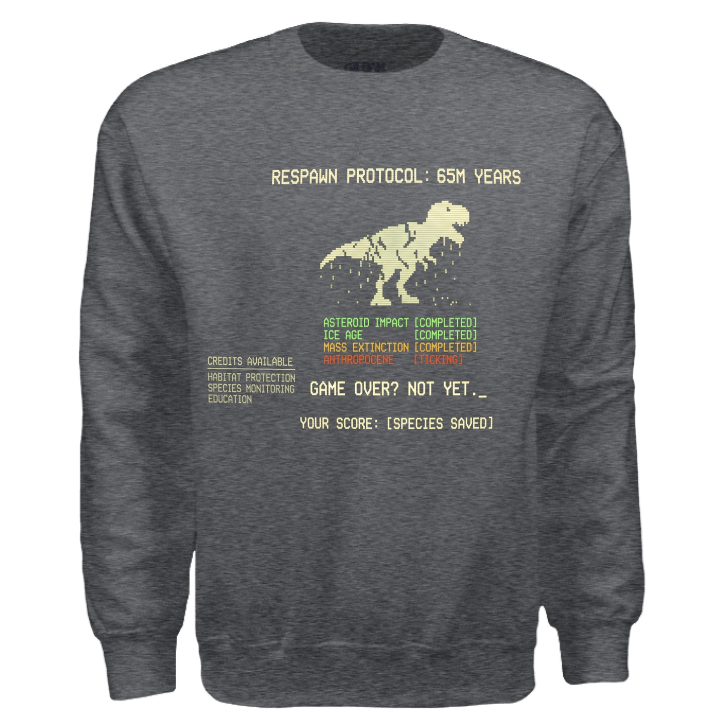 DARK HEATHER - FRONT