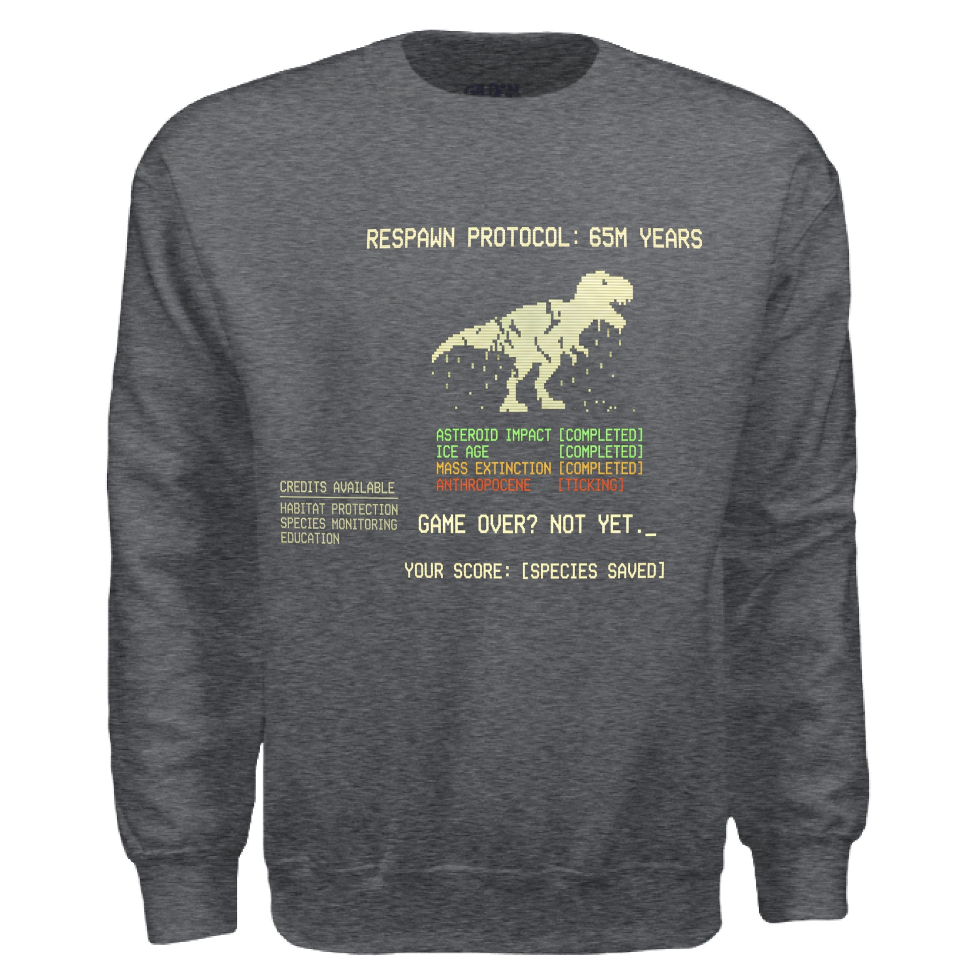 DARK HEATHER - FRONT