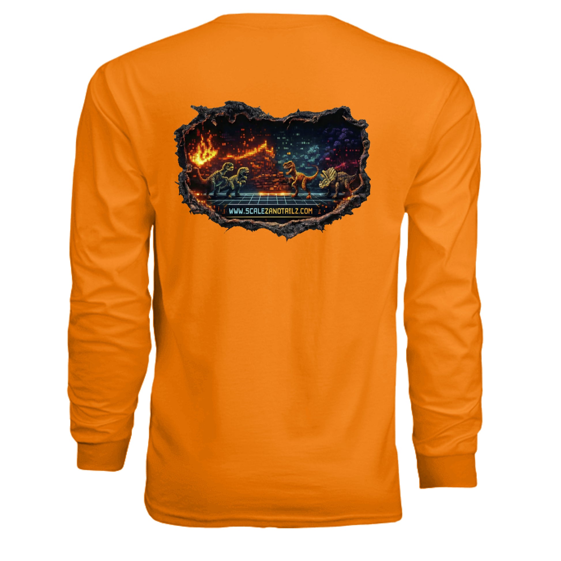 SAFETY ORANGE - BACK