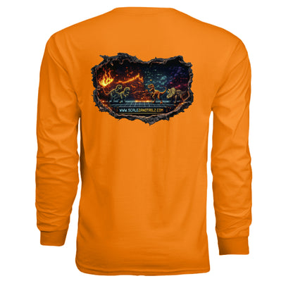 SAFETY ORANGE - BACK