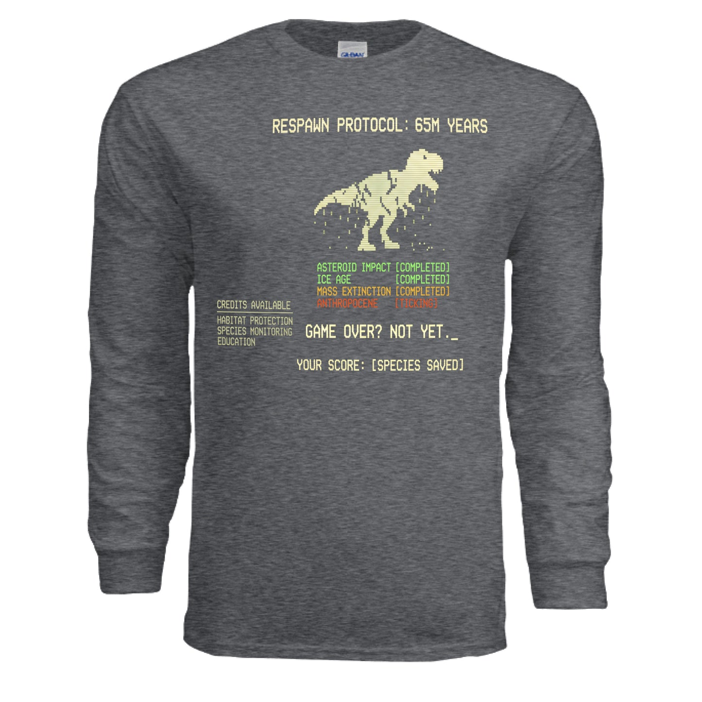 DARK HEATHER - FRONT