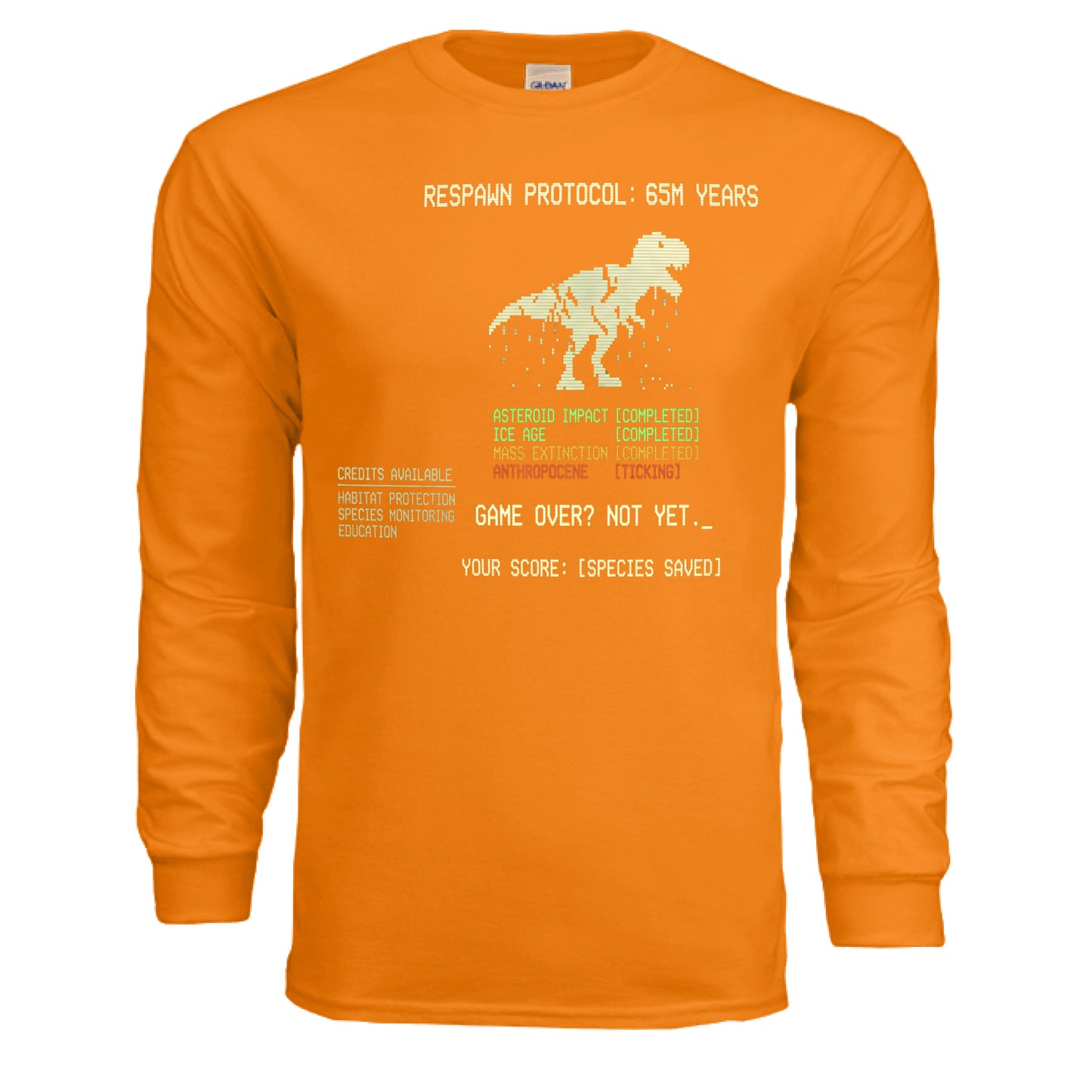 SAFETY ORANGE - FRONT