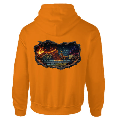 SAFETY ORANGE - BACK