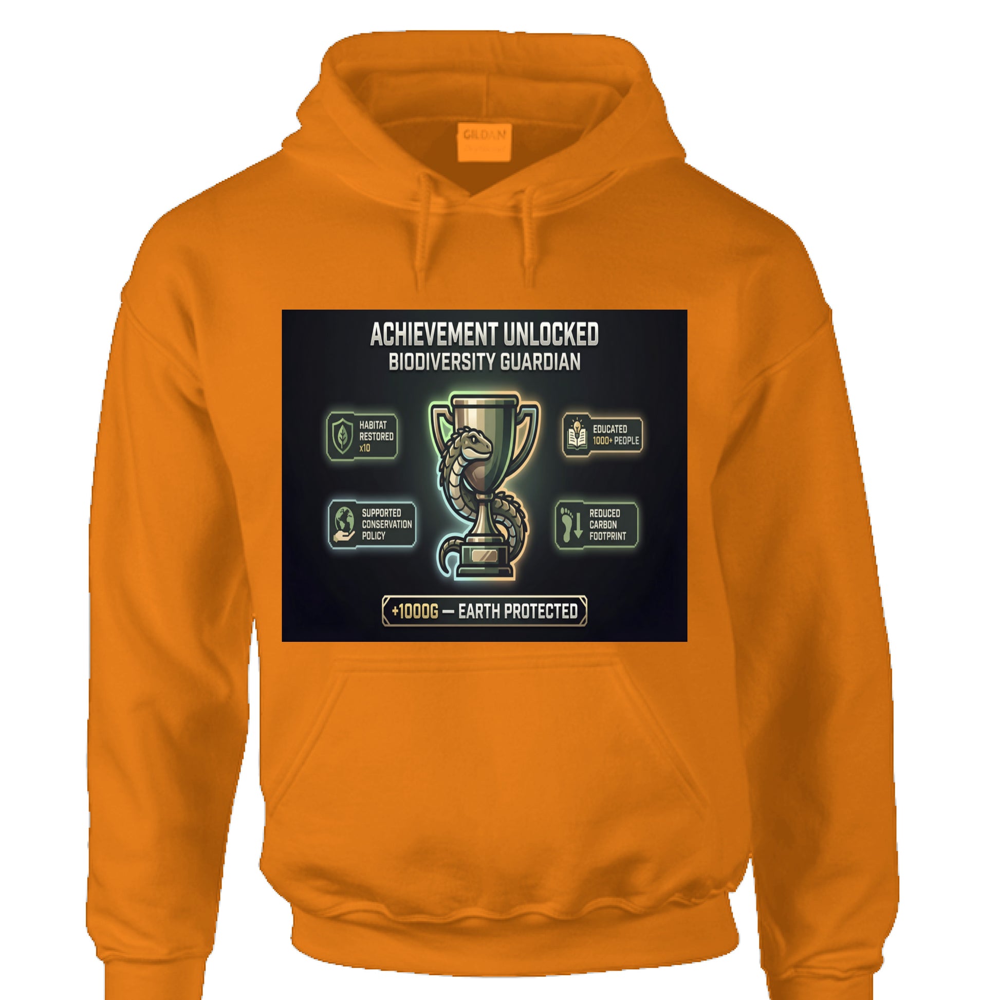 SAFETY ORANGE - FRONT