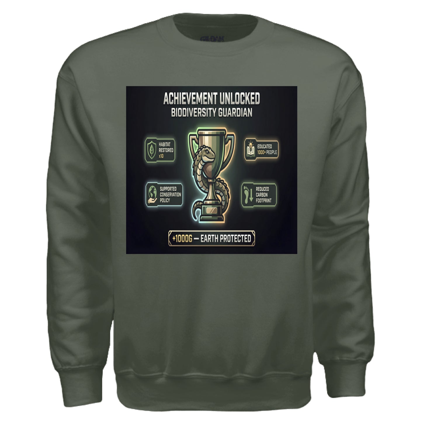 MILITARY GREEN - FRONT