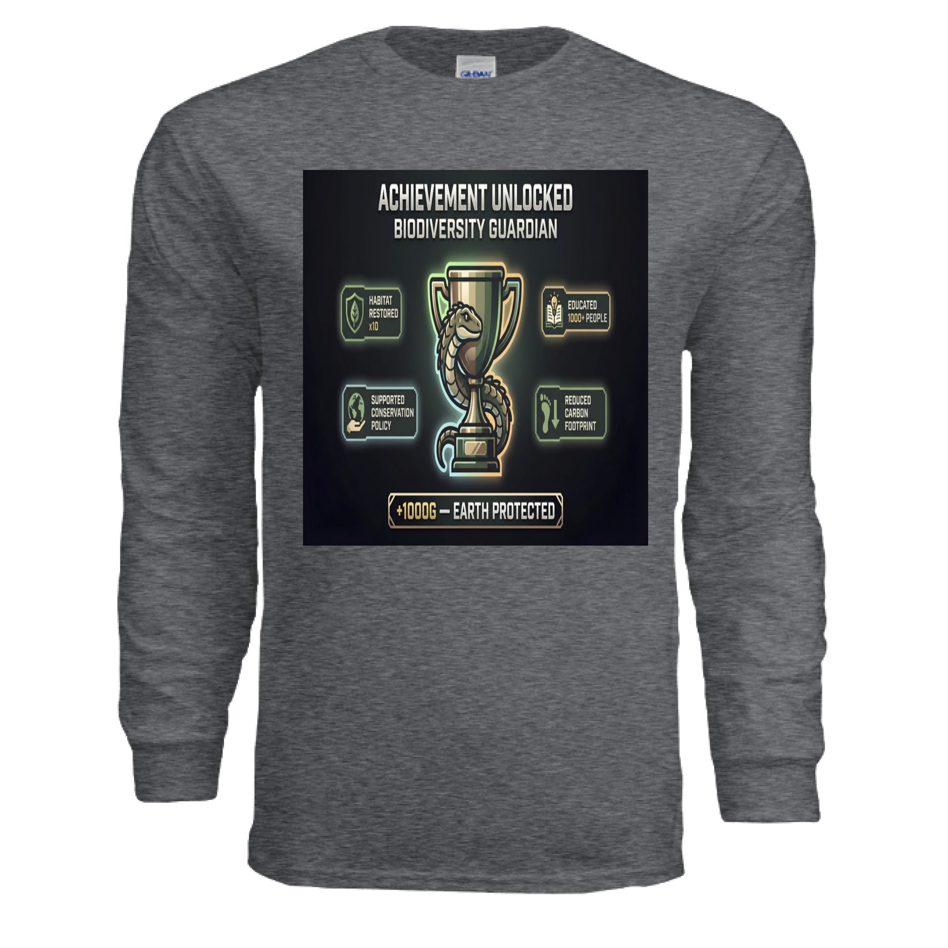 DARK HEATHER - FRONT