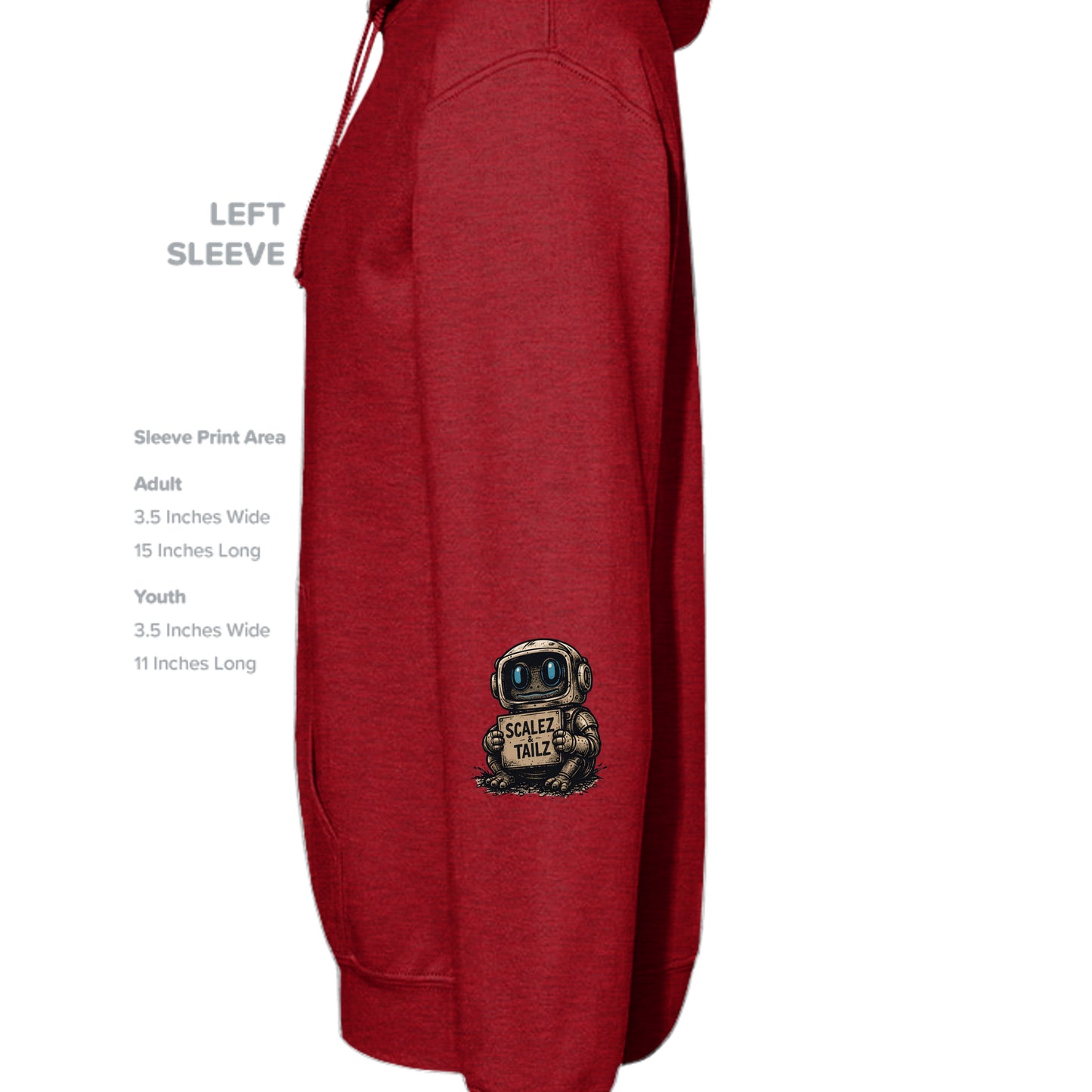 ANTIQUE CHERRY RED - G185 - SLEEVE_LEFT