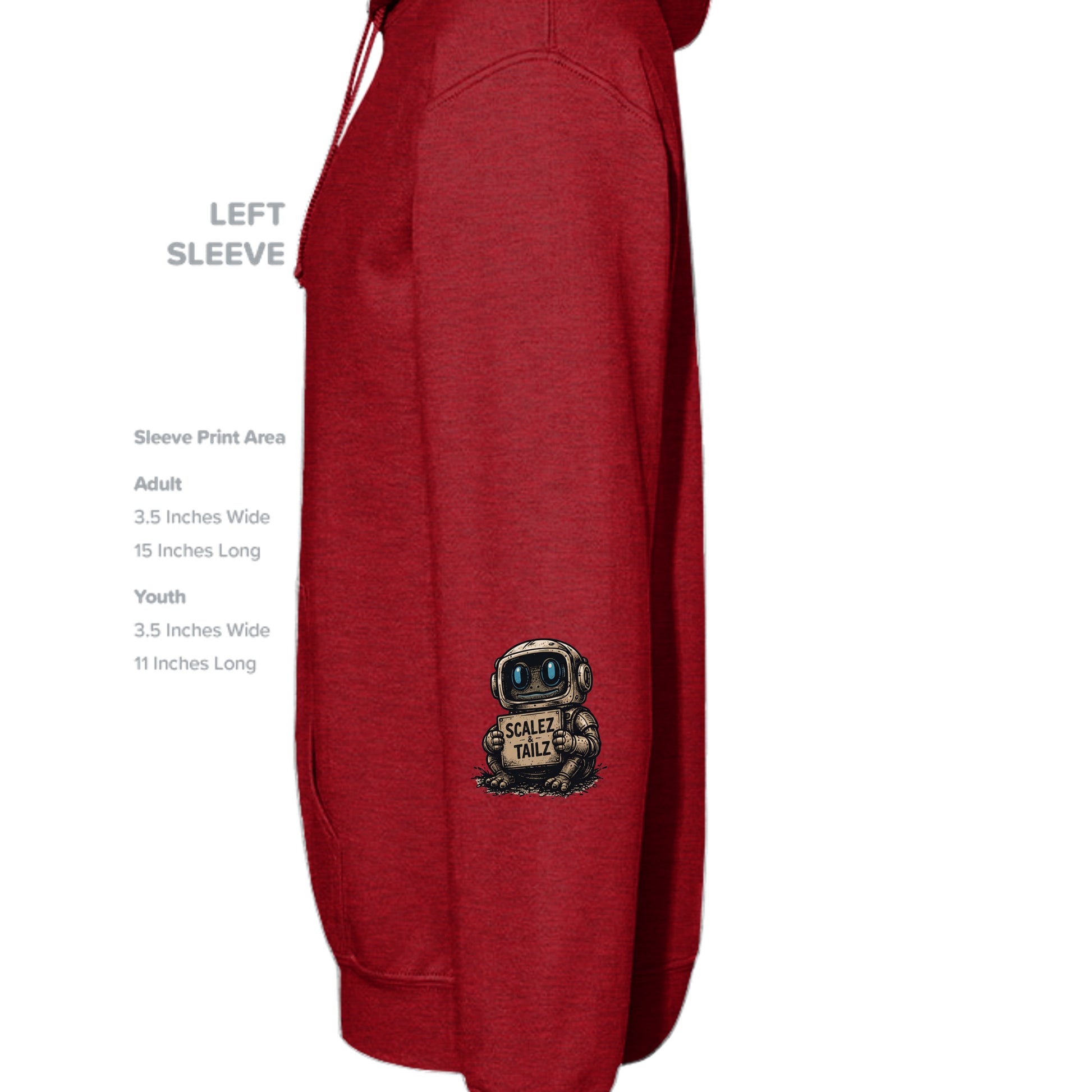 ANTIQUE CHERRY RED - G185 - SLEEVE_LEFT
