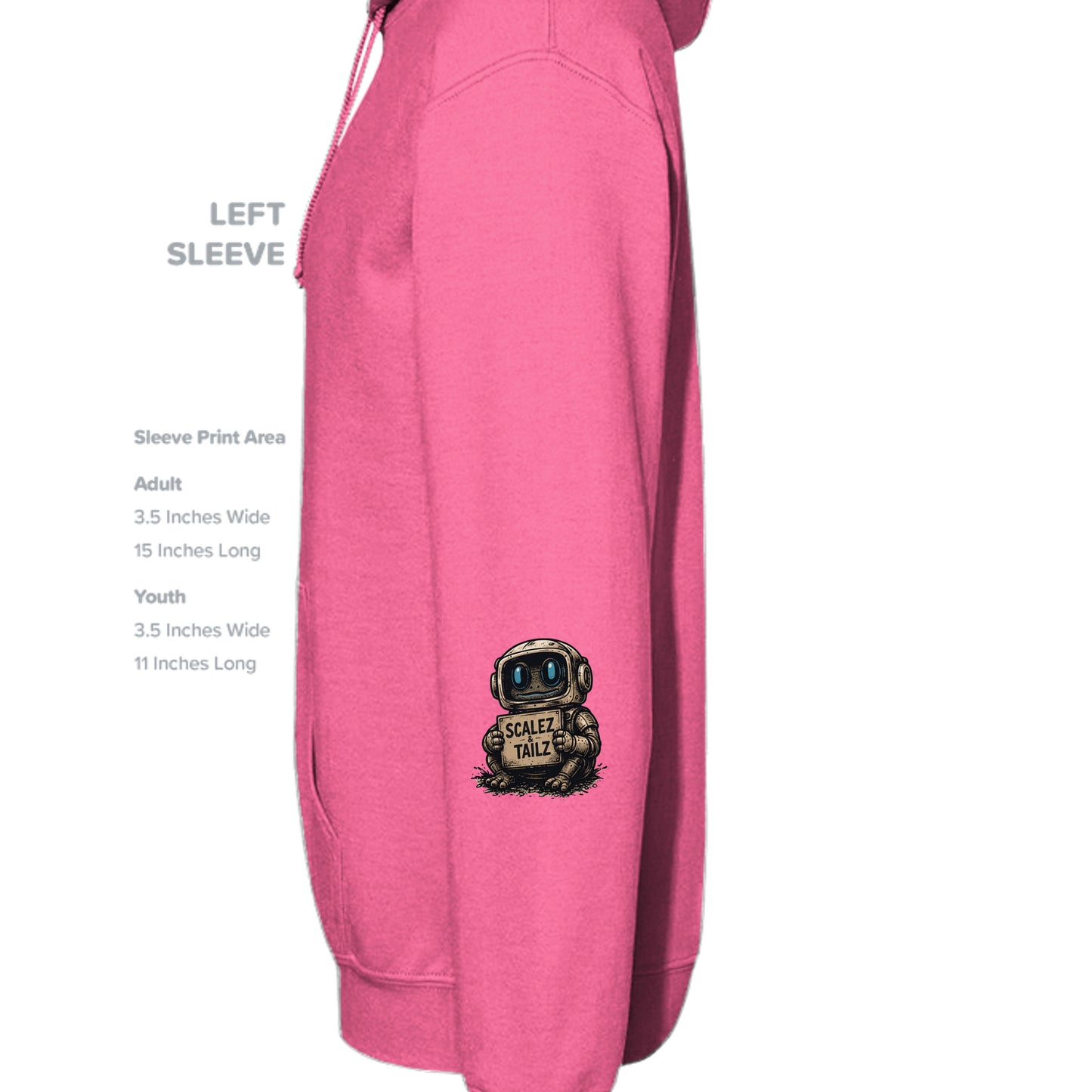 SAFETY PINK - G185 - SLEEVE_LEFT