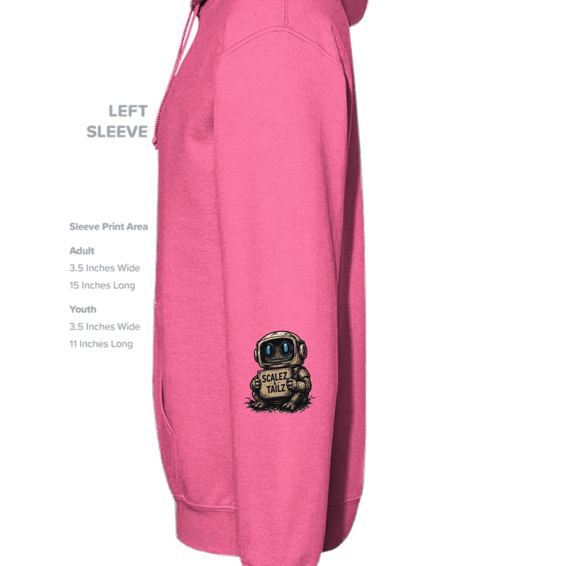 SAFETY PINK - G185 - SLEEVE_LEFT